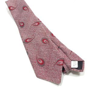 Rare Vintage Le Tigre Brand Linen Blend Mens Necktie Neck Tie Made In USA